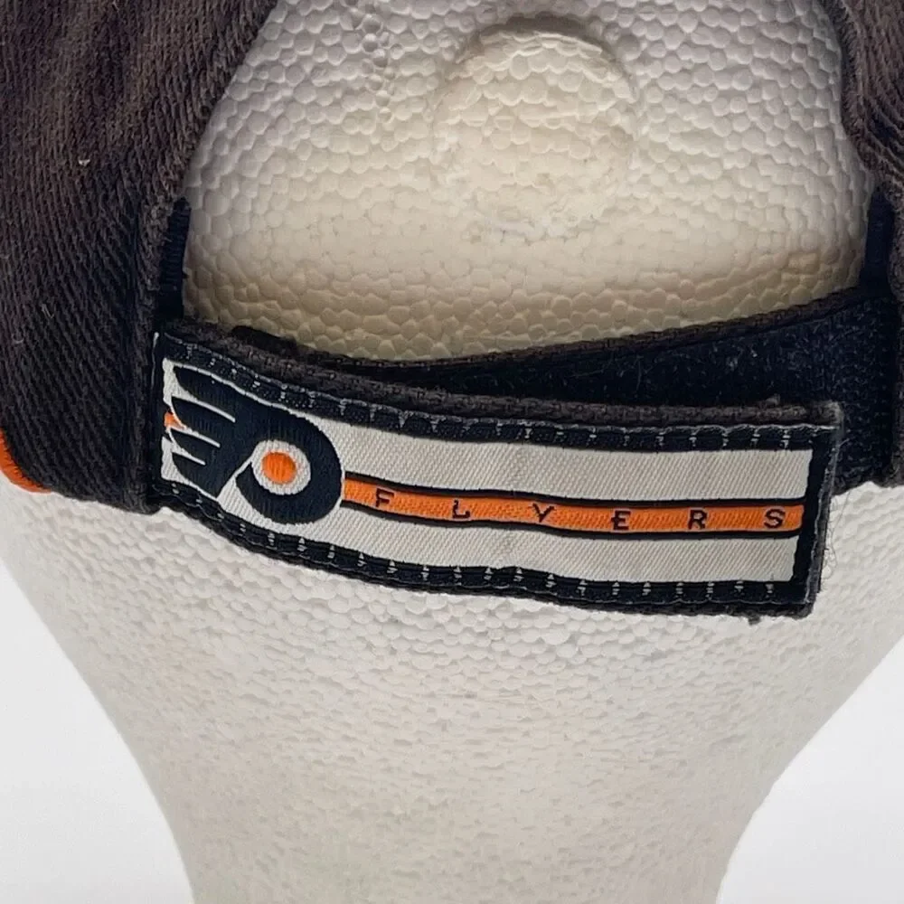NHL Philadelphia Flyers TWINS ENTERPRISE Hat Men's One Size Brown Beige Cotton